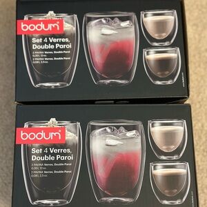 Bodum Double Wall Glass Set